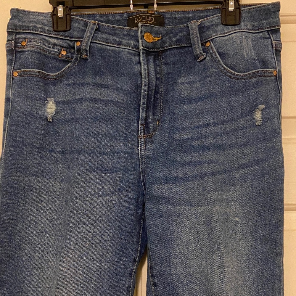 RACHEL Rachel Roy Blue Distressed Jeans